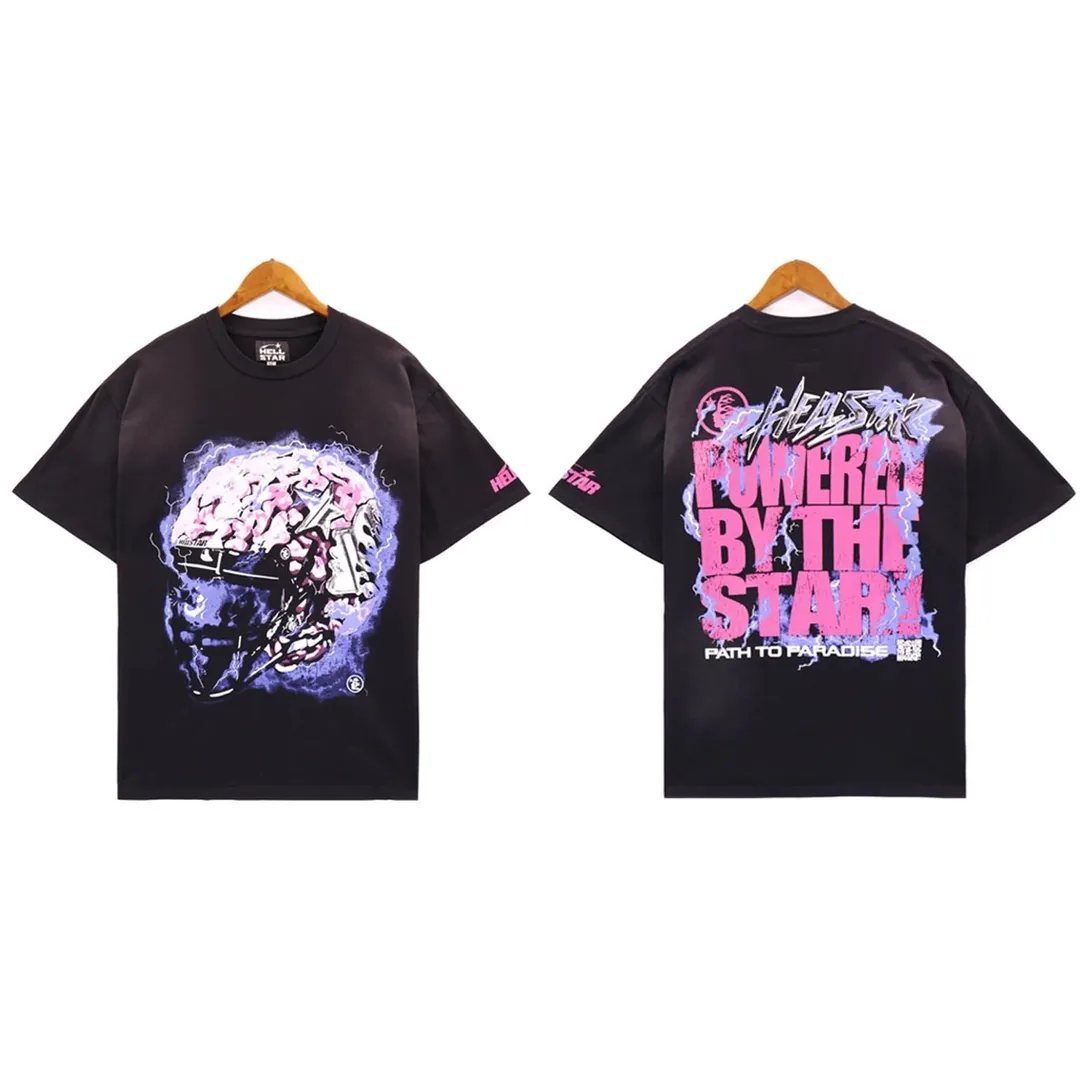 Hellstar Flame Graphic Print T-Shirt Collection — Photo 6