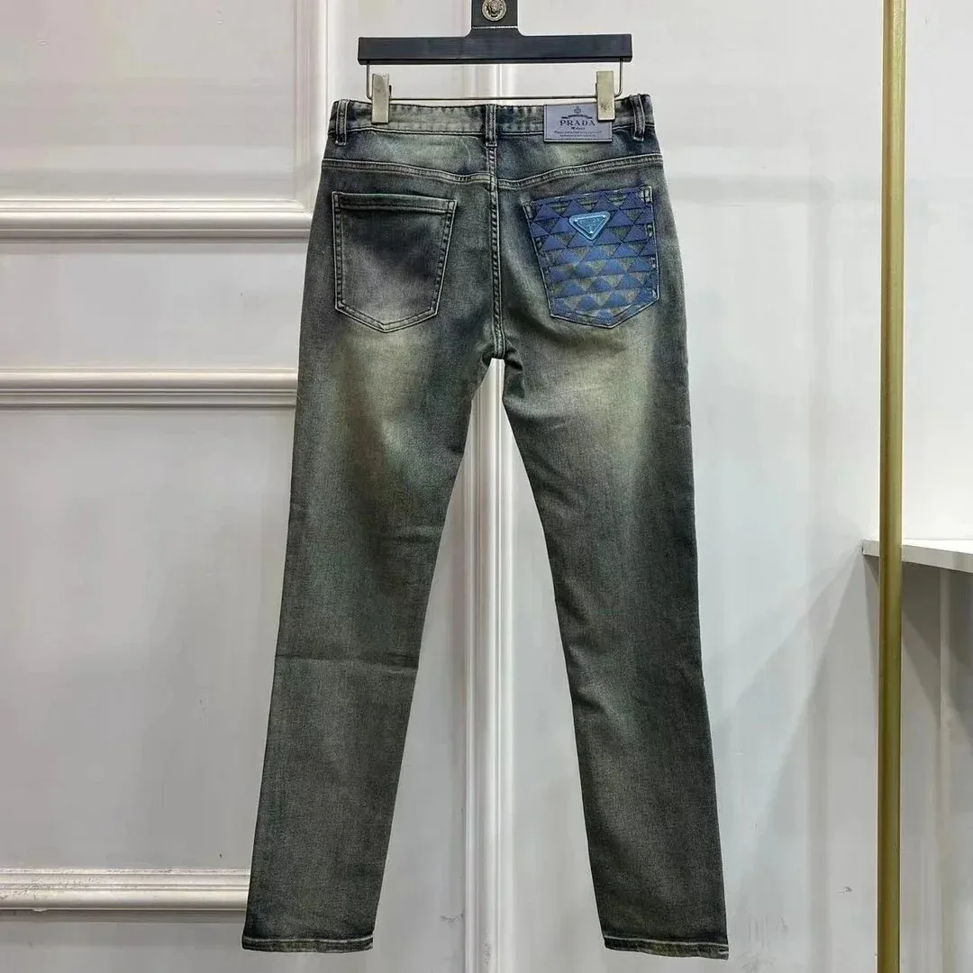 Prada White Straight Leg Jeans — QC
