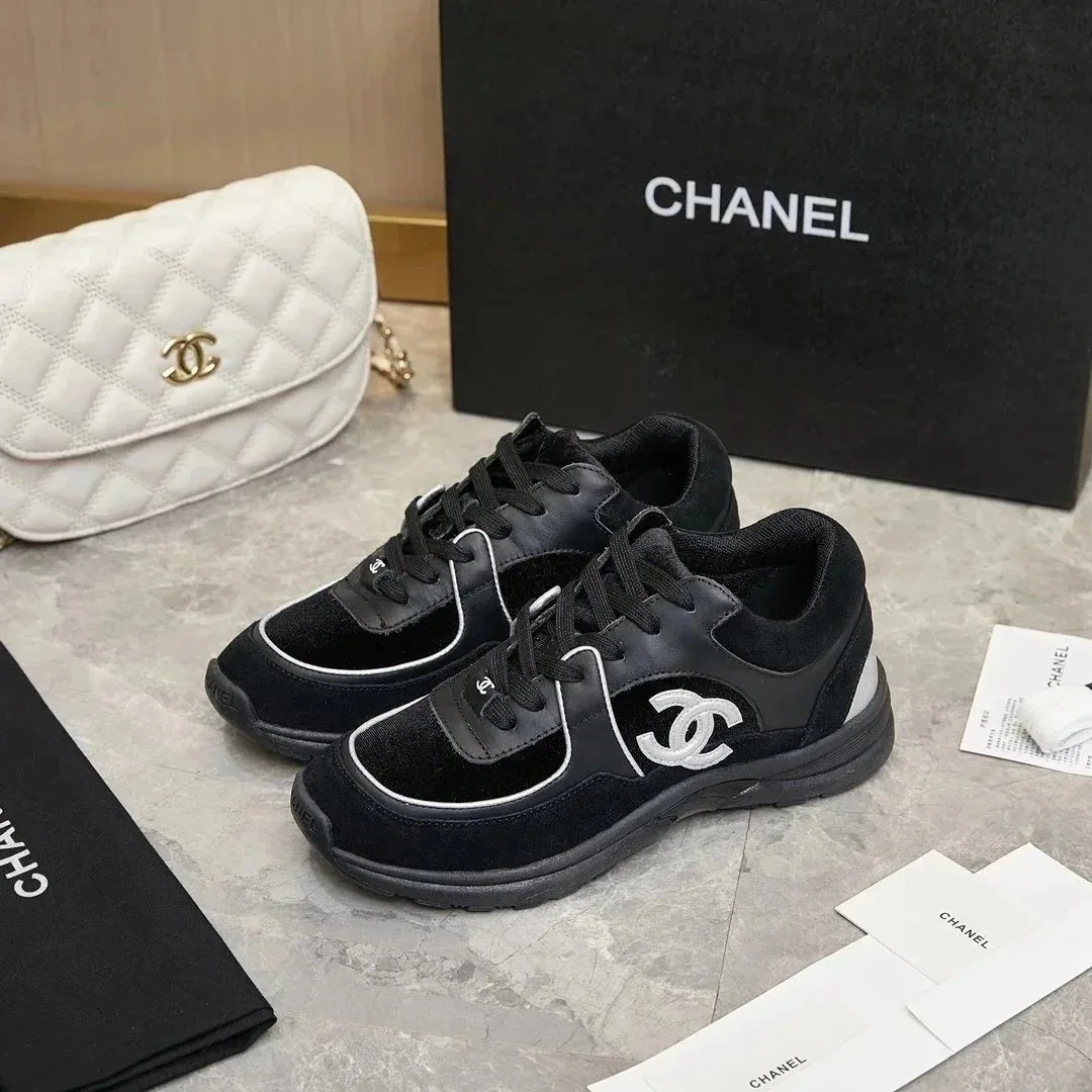 Chanel CC Sneakers Grey — QC