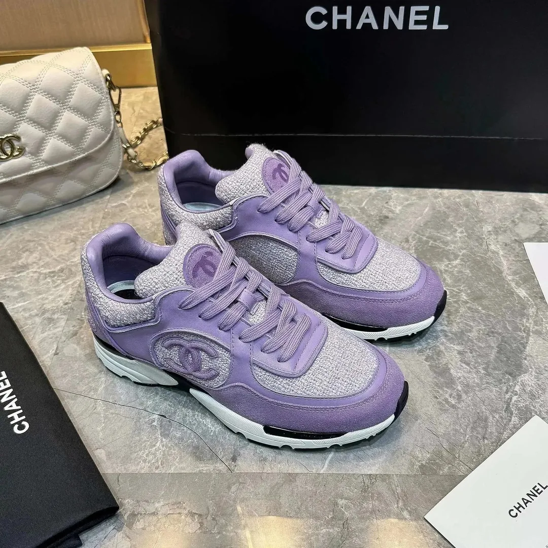 Chanel White Sneakers — QC
