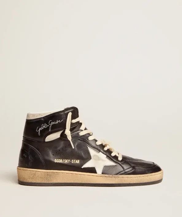 Golden Goose Sky-Star Low-Top Sneakers