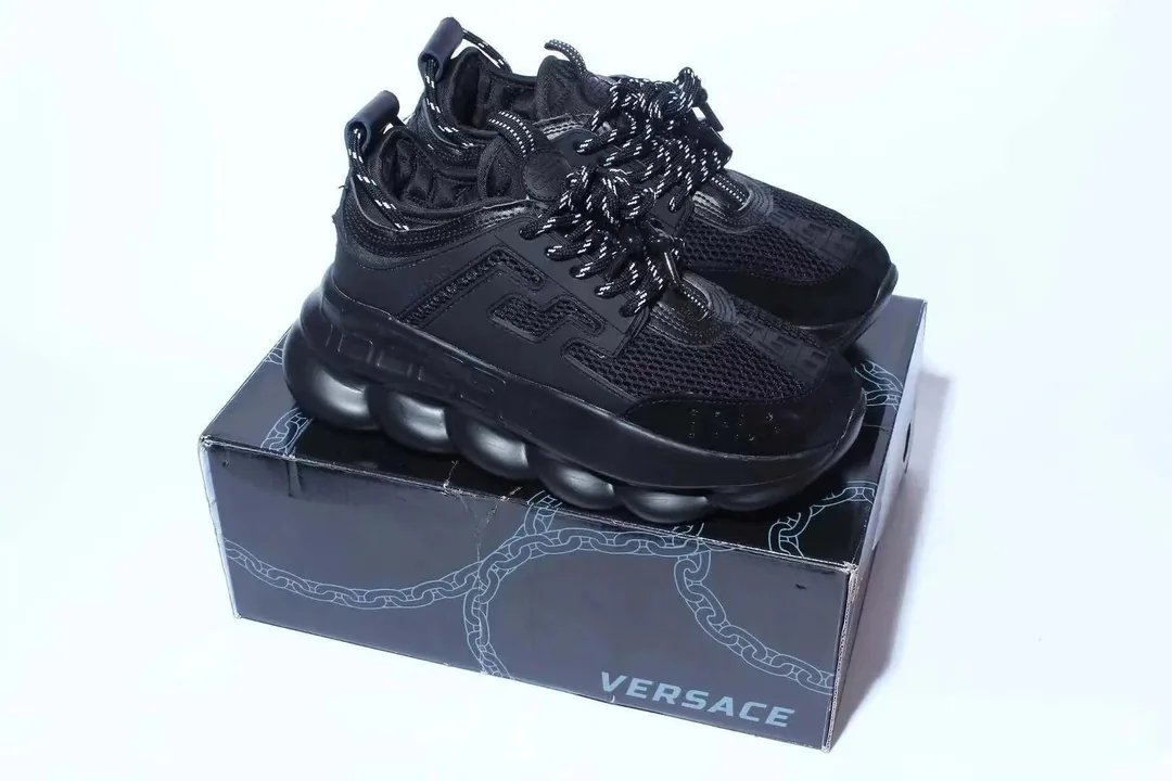 Versace Chain Reaction White Trainers — Photo 13