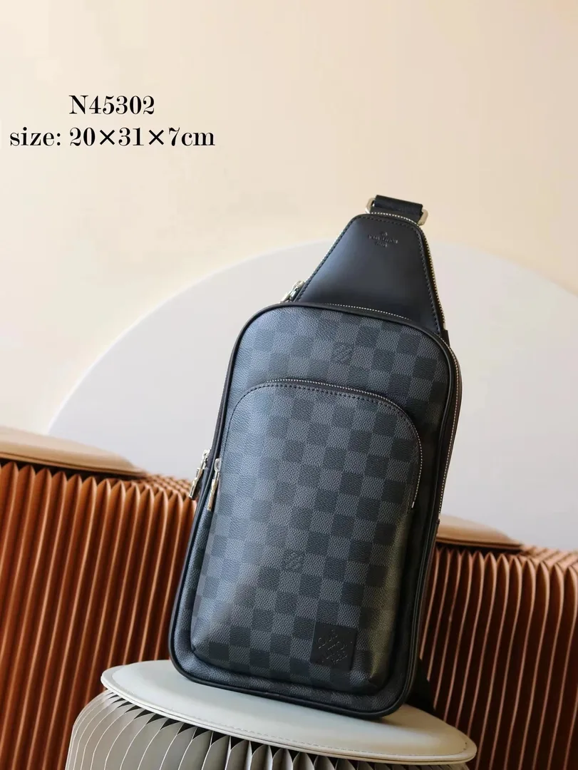 Louis Vuitton Leather Crossbody Bag