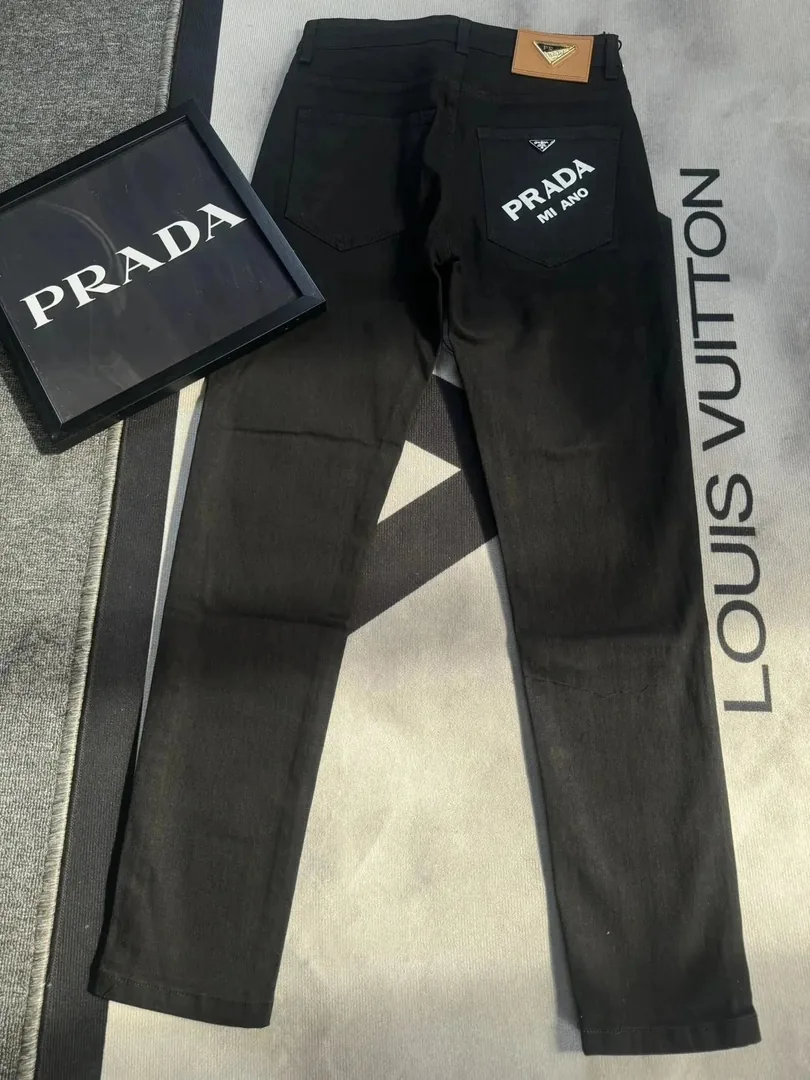 Prada White Straight Leg Jeans — QC