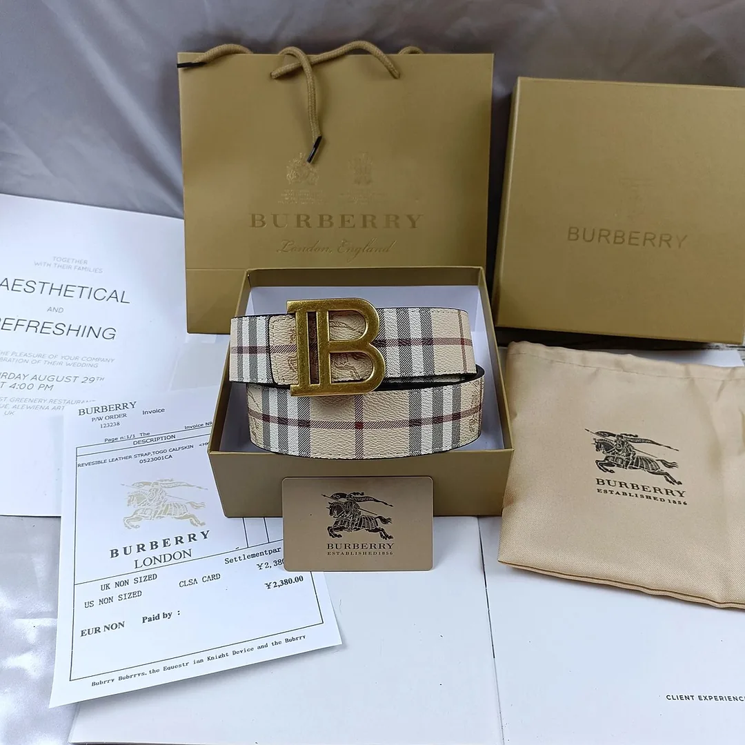 Burberry Leather Belt — Photo 5