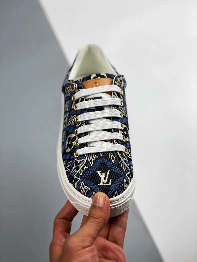 Louis Vuitton Time Out White Black Spring Low-Tops — Photo 15