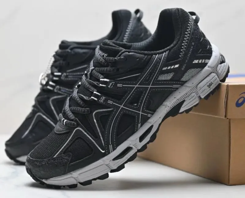 Asics Gel-Kayano 14 Grey Retro Running Shoes — Photo 4