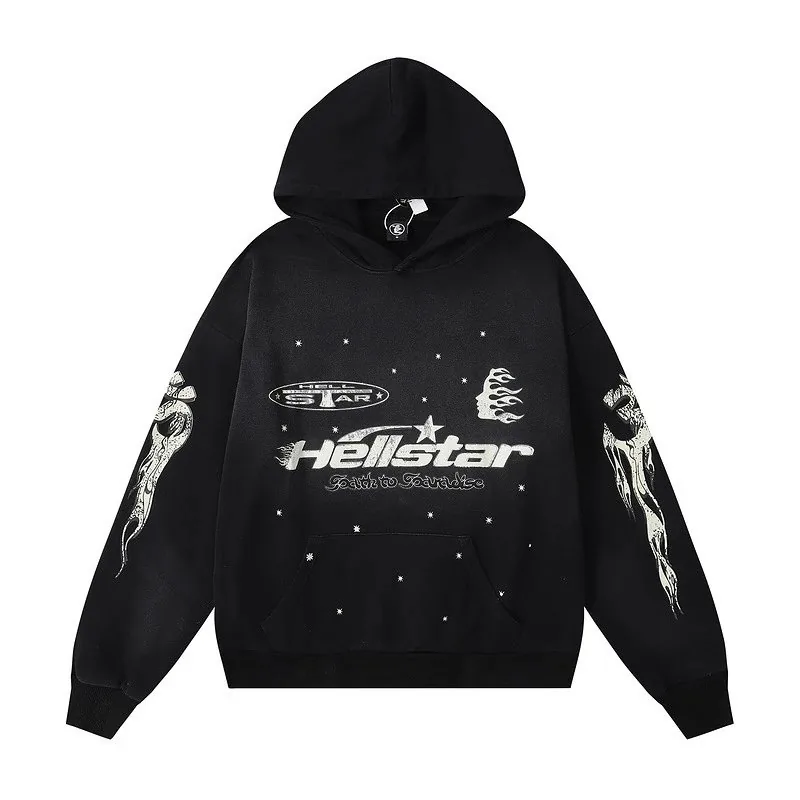 Hellstar Black Skull Hoodie — Photo 11