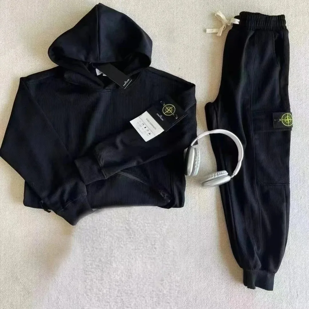 Down Jacket Sweatshirt Sweater Set — photo 5