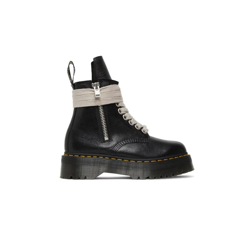 Rick Owens Ramones Black High-Tops — Photo 14