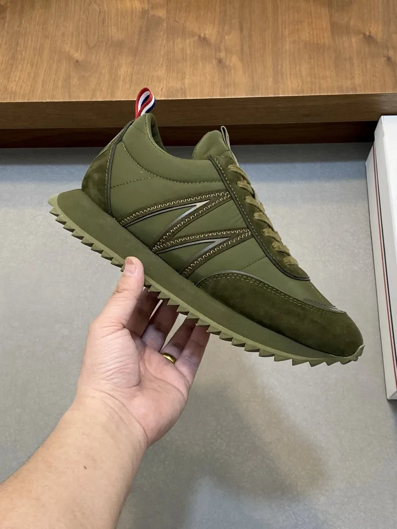 New Balance Zebra Print Leather Trainers — Photo 10