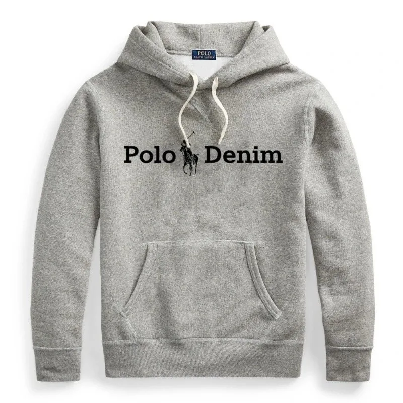 Bear Fleece Pullover Hoodie — Photo 14