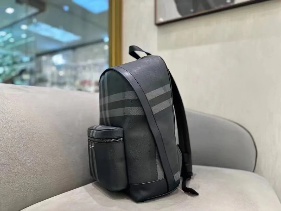 Burberry Check Zip Backpack — Photo 3