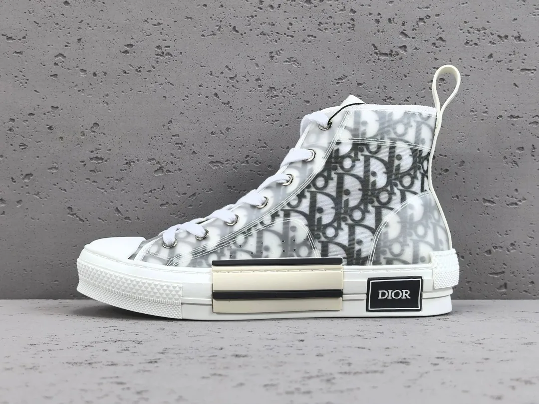 Dior B23 White B-23 Low-Top Sneakers — QC