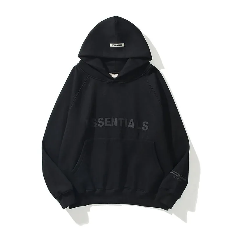 Reflective Letter Hoodie — Photo 7