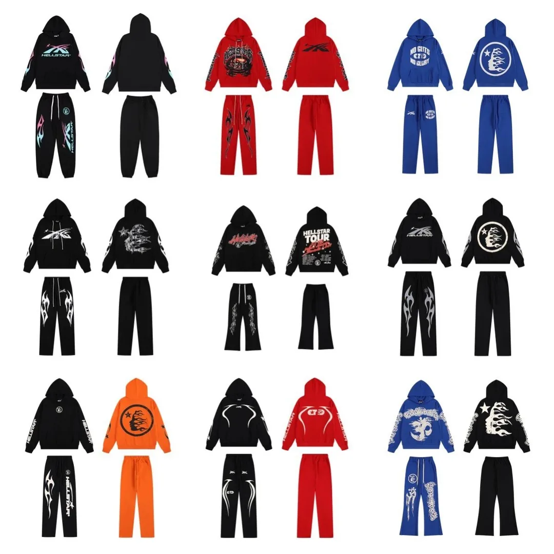 Hellstar Hooded Sweatshirt And Pants Set — Photo 2