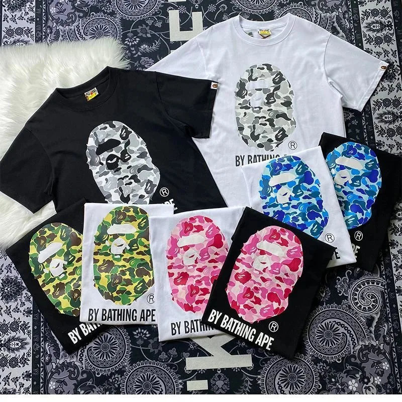Bape Ape Head Camo T-Shirt