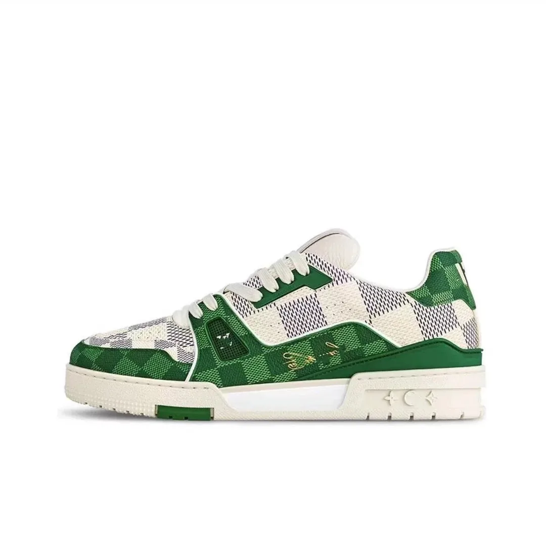 Louis Vuitton LV Trainer White Training Shoes — Photo 12