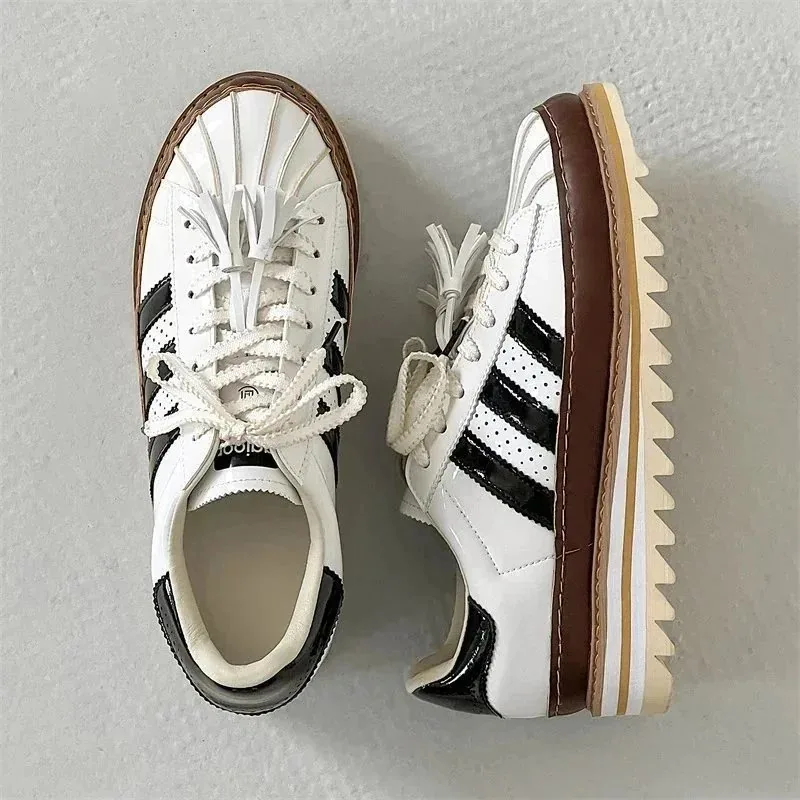 Adidas Retro Color-Block German Trainers — photo 6