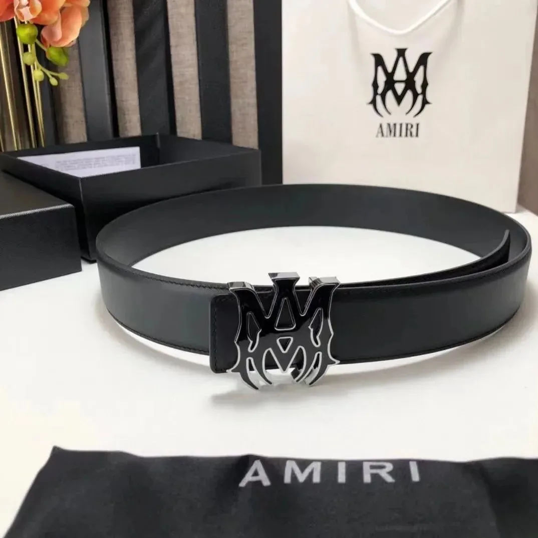 Amiri Leather Belt — QC