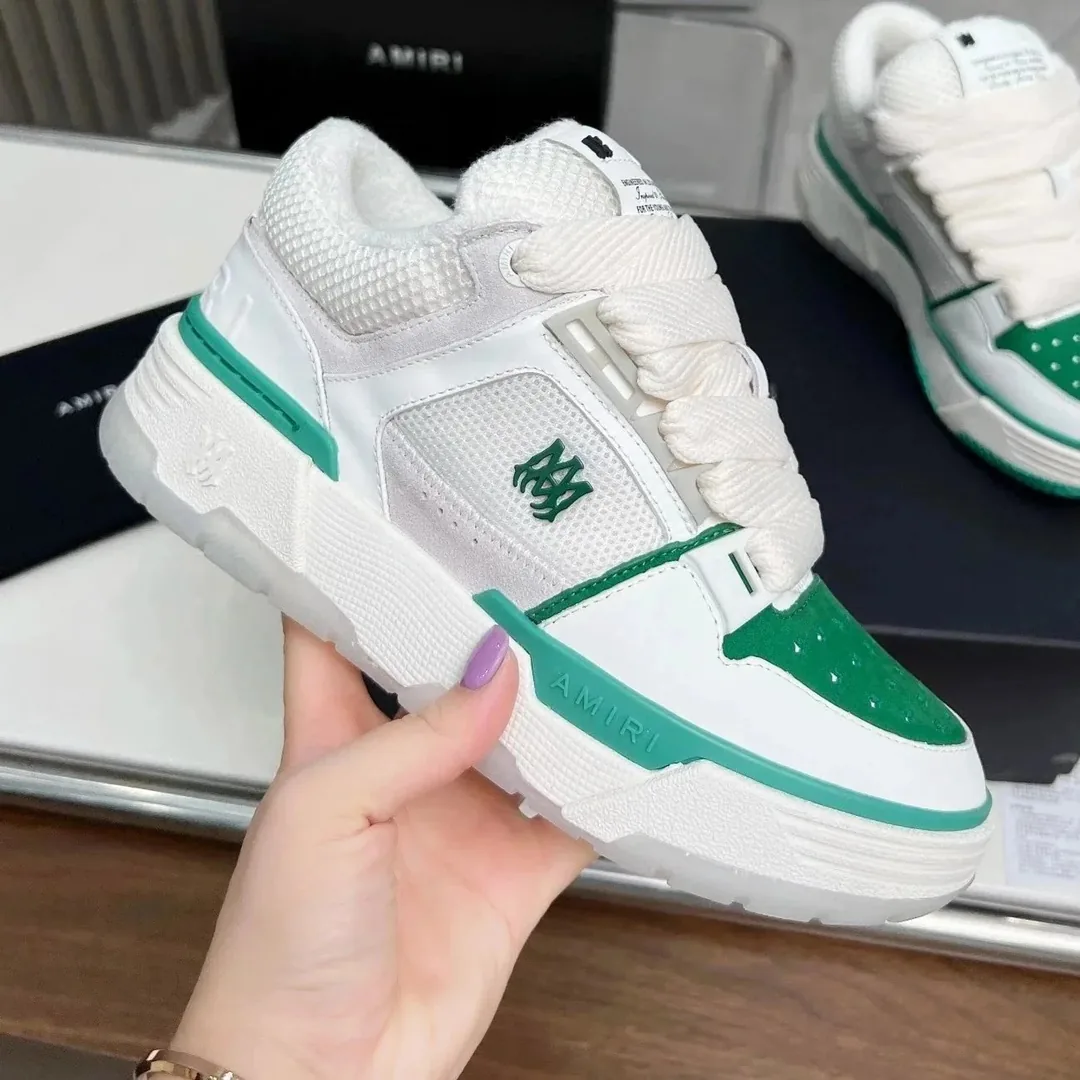 Amiri MA-1 Blue White Skate Shoes — QC