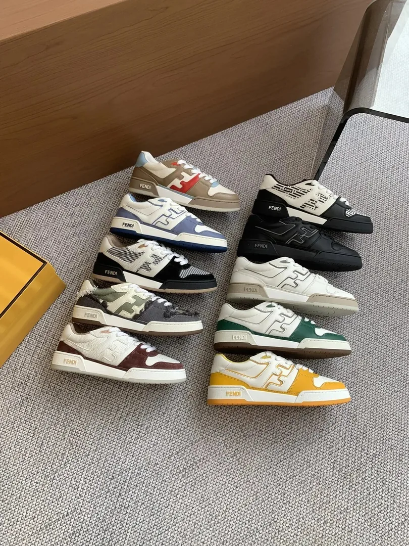 Louis Vuitton LV Trainer Fendi Beige Low-Tops