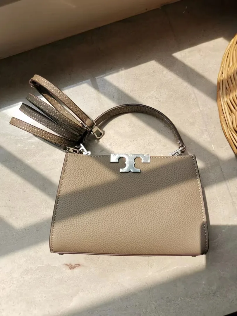 Structured Leather Handbag