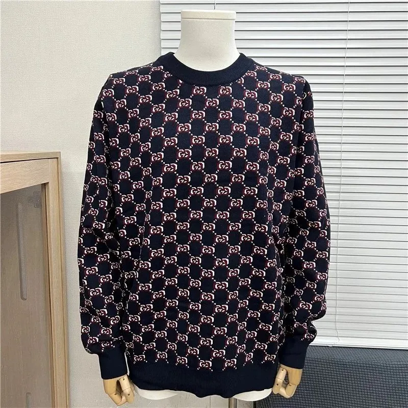 Embroidered Crewneck Sweater — Photo 8