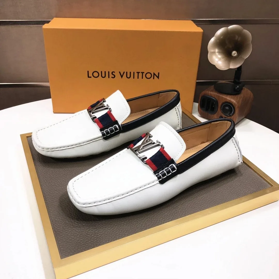 Louis Vuitton Major Loafer Leather Driving Loafers — photo 6