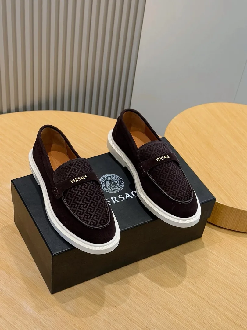 Versace Leather Loafers — photo 11