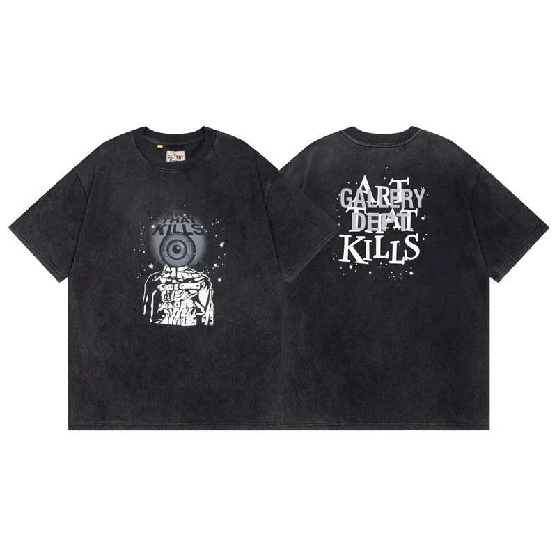 Gallery Dept Washed Skull Print T-Shirt — Photo 10