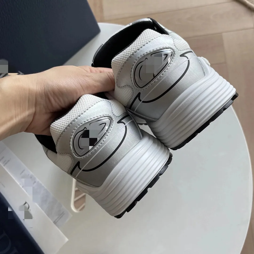 Dior B30 Beige Reflective Sneakers — QC