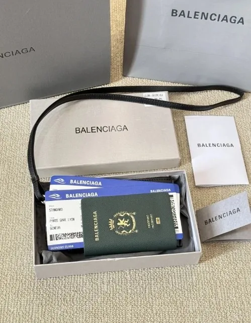 Balenciaga Leather Passport Holder — Photo 3