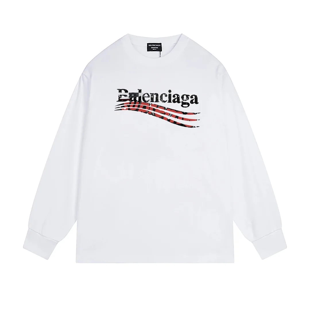 Distressed Graffiti Print Heavyweight Sweatshirt — Photo 15