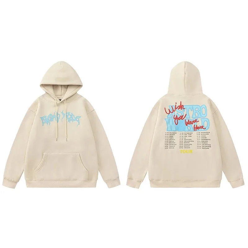 Fleece Hooded Hoodie And Pants Set — Photo 11