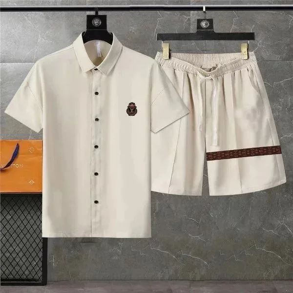 Prada Triangle Logo Shirt Shorts Set — QC
