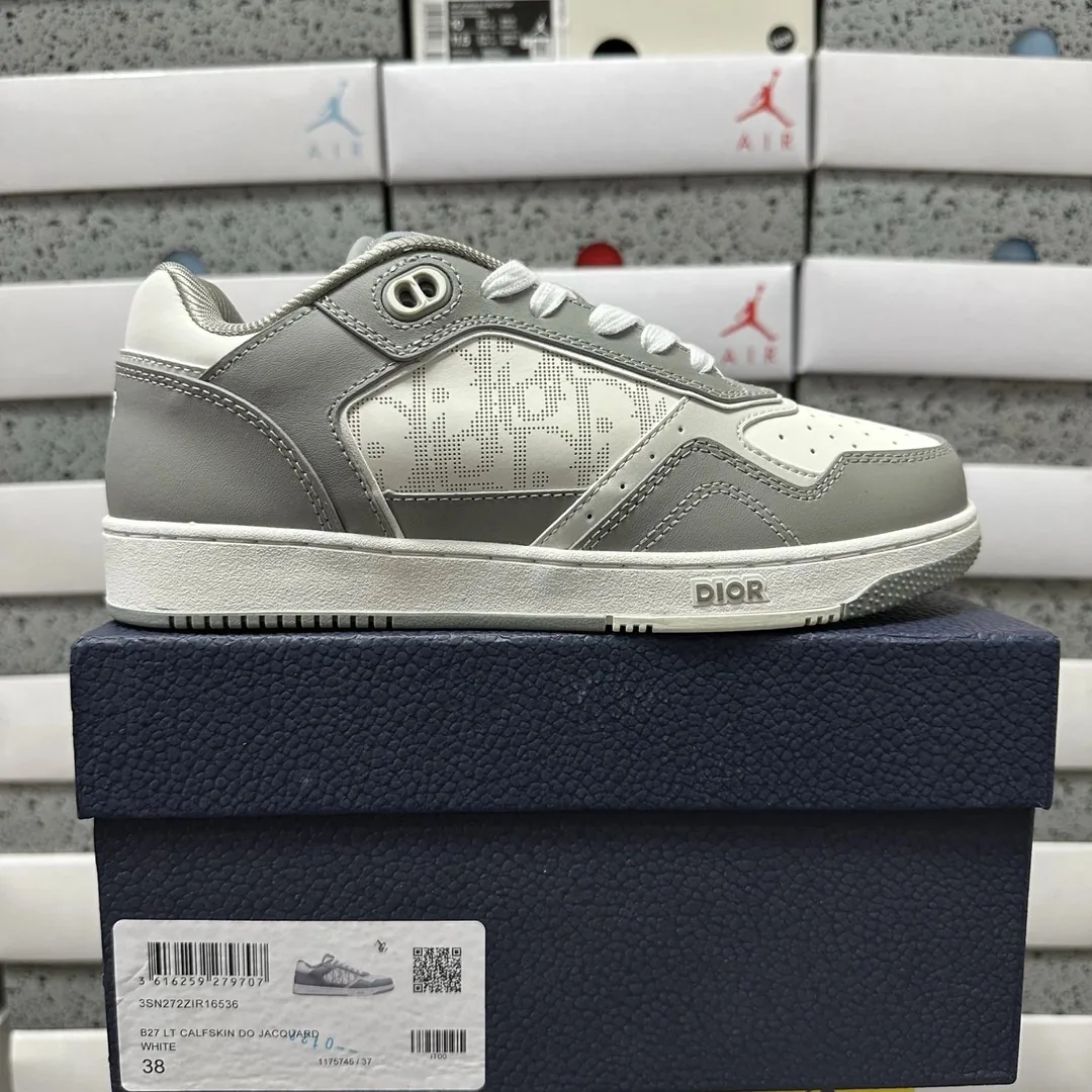 Dior B27 Black White Low Sneakers — Photo 5