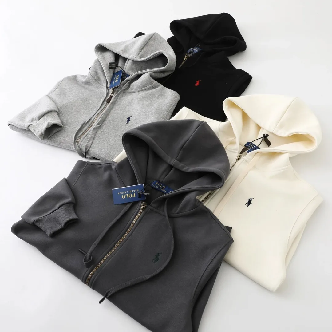 Embroidered Logo Zip Jacket