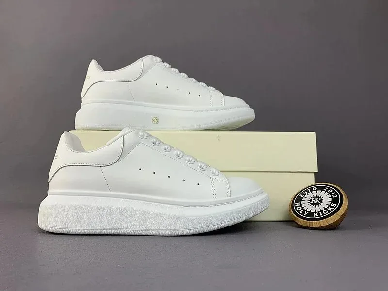 Alexander McQueen Oversized Sneaker White Platform Trainers — Photo 8