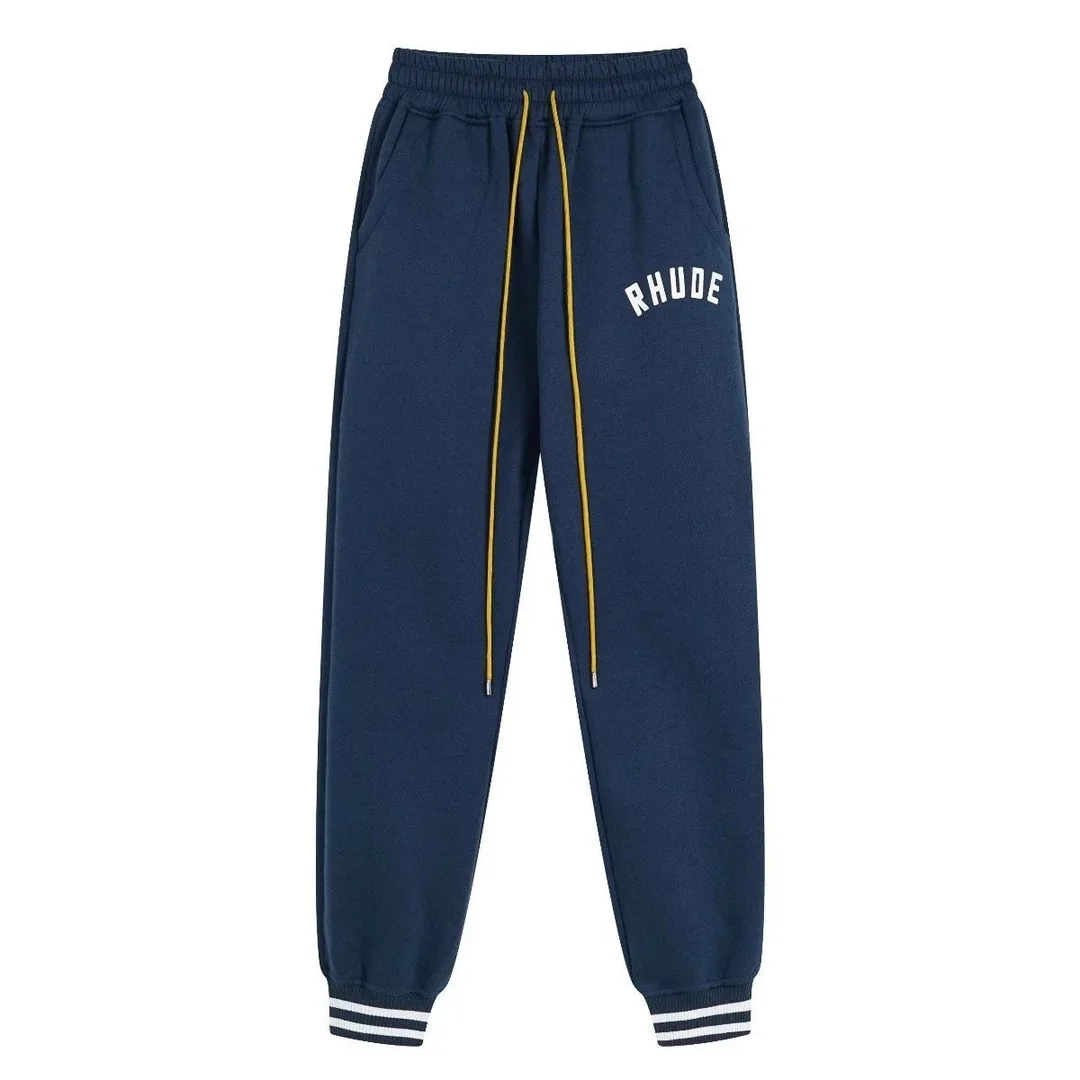 Letter Fleece Sweatpants Set — Photo 14