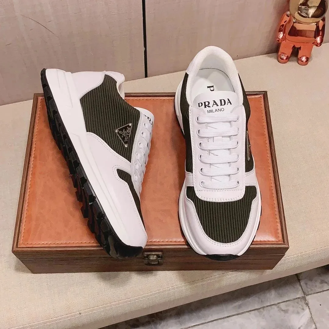 Prada Downtown Black Low-Top Trainers — photo 8