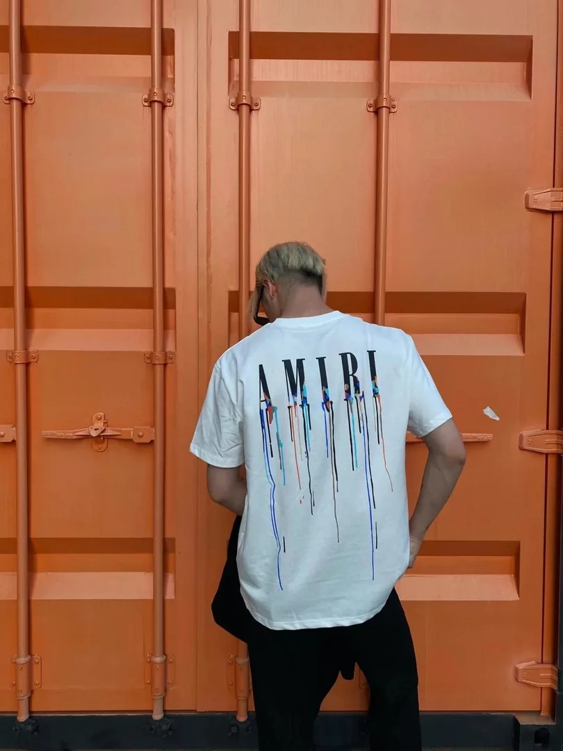 Amiri Iridescent Letter Print T-Shirt — Photo 7