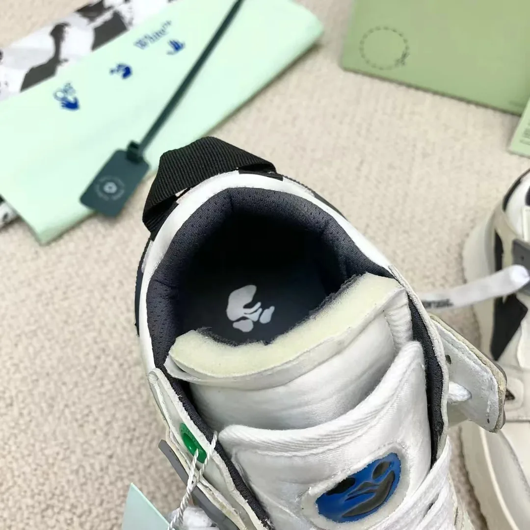 Off-White Odsy-1000 Full-Grain Leather Sneakers — QC
