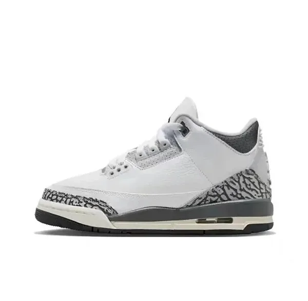 Jordan 3 Red Low-Top Sneakers — QC