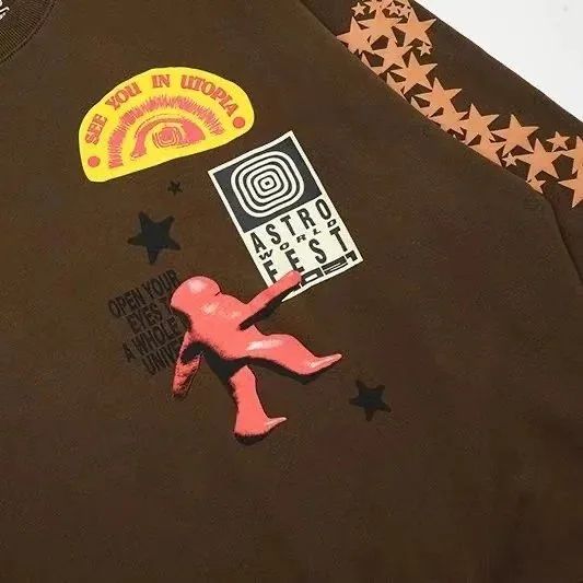 Cactus Jack Travis Scott Sleeve Print Hoodie — photo 6