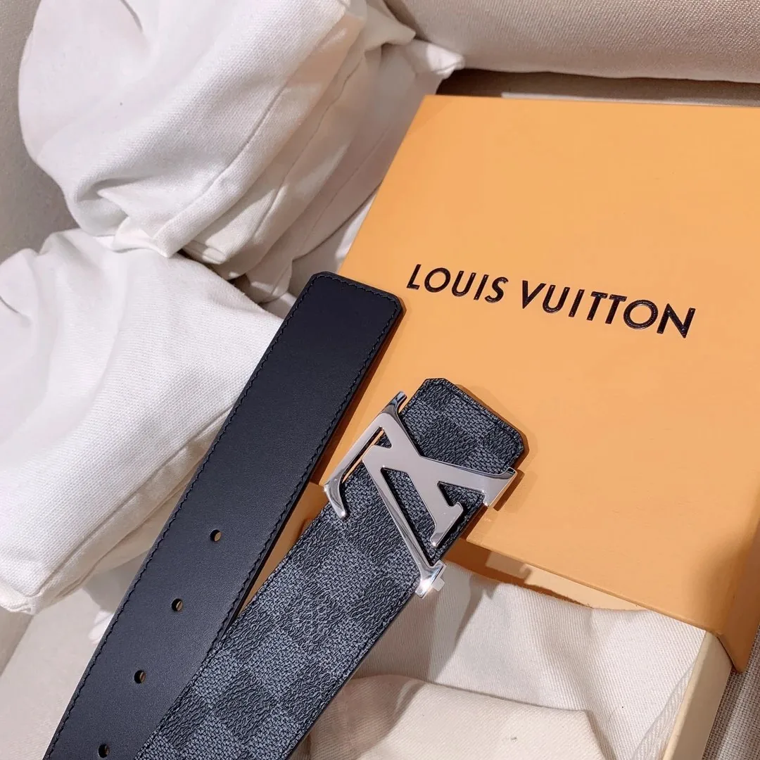 Gold Buckle Leather Belt — photo 4