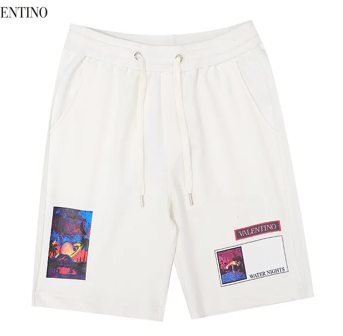 Valentino Rome Crest Logo Sweat Shorts — QC