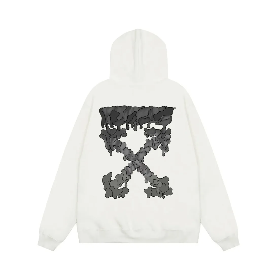Off-White Hooded Sweatshirt — photo 5