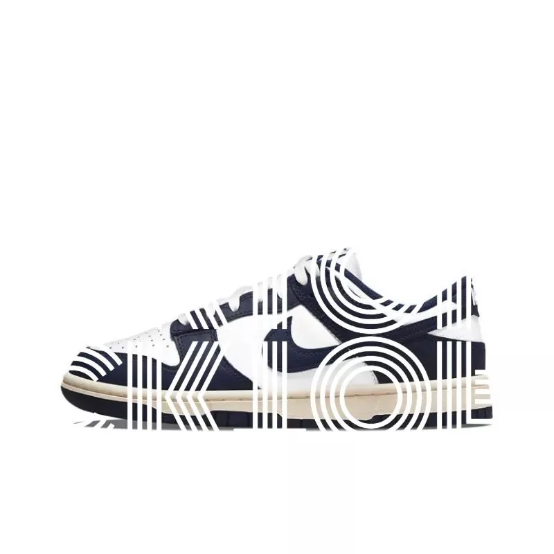 Nike Dunk Low Lace-Up Running Shoes — Photo 7