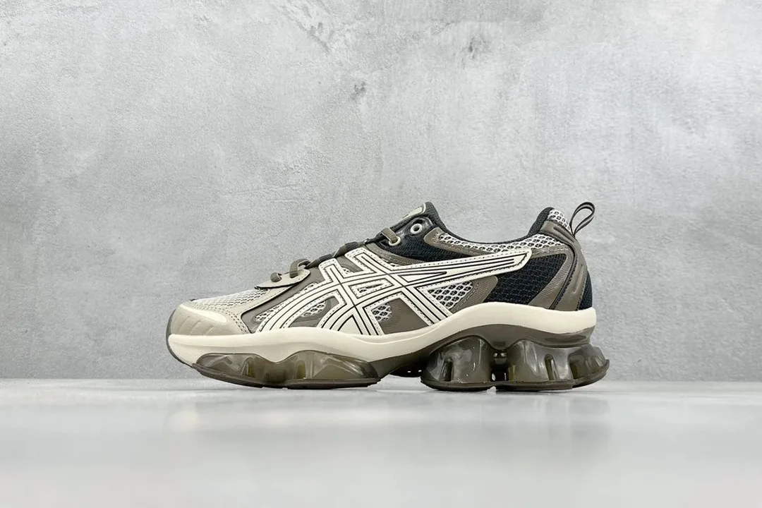Asics Gel-Kinsei Brown Kinetic Leather Loafers — QC